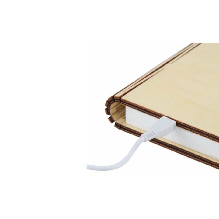 Smart Book Light, il libro leggero intelligente in legno d'acero - Gingko Design