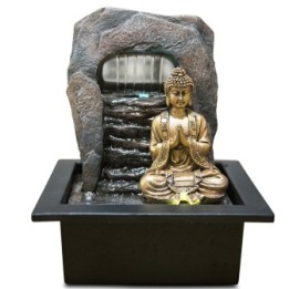 Zimmerbrunnen - "Zen Dao" (mit Buddha & LED-Beleuchtung) - Zen'Light