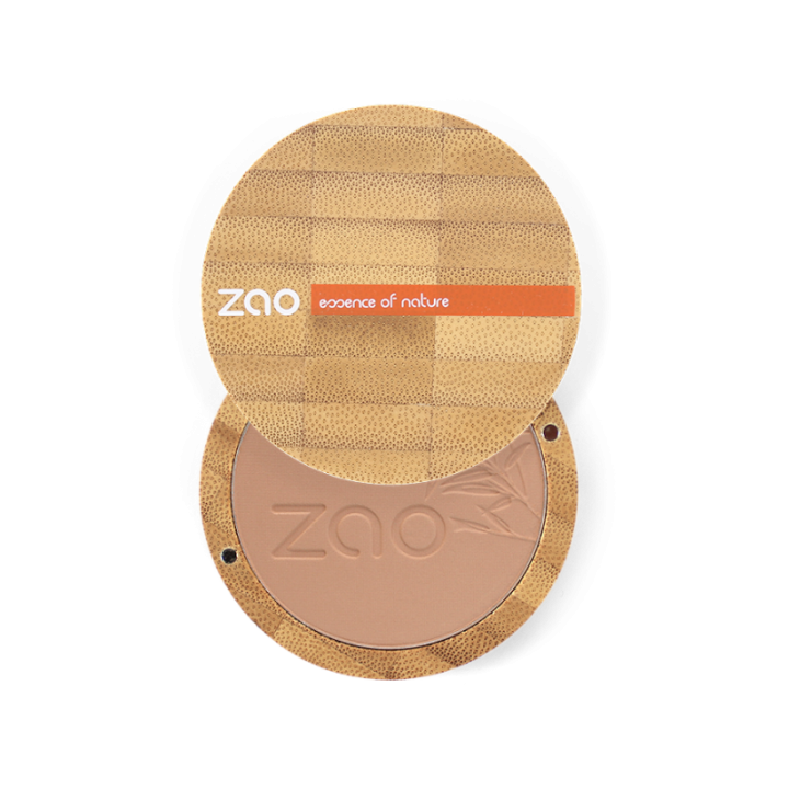 Poudre Compacte Visage - N°305, Chocolat au lait - Zao Make-up