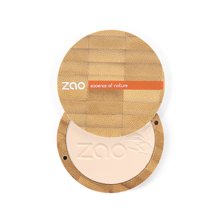 Kompaktpuder Gesicht - 100% natürlich, Bio & Vegan - N°306, Porzellan  - Zao Make-Up