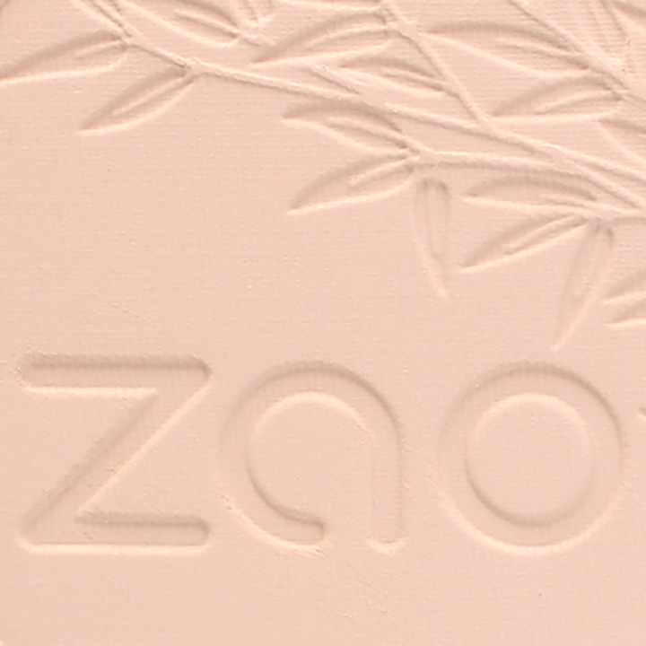  Poudre Compacte Visage - 100% naturel, Bio & Vegan - N° 304, Capuccino - Zao