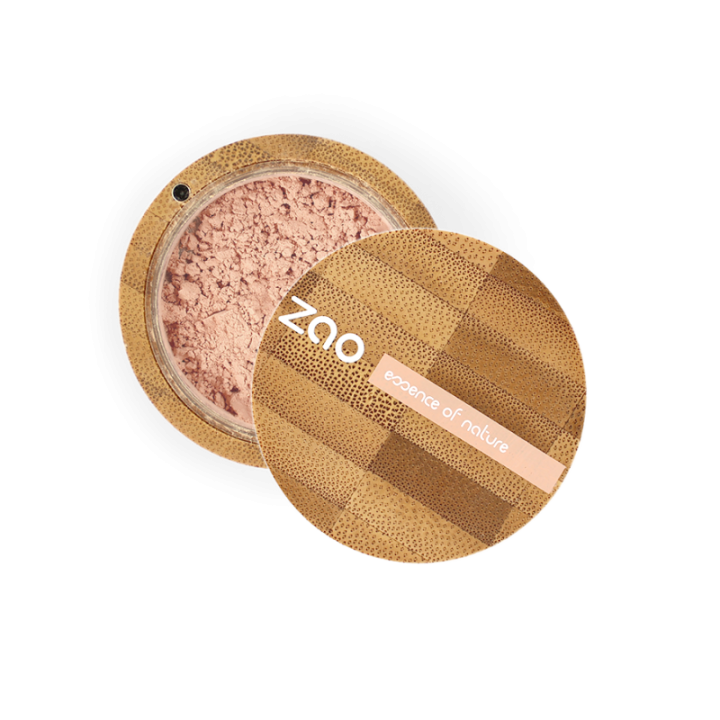 Puderfoundation, Mineral-Silk, BIO & Vegan - N°502, Beige rosa - 13,5g - Zao