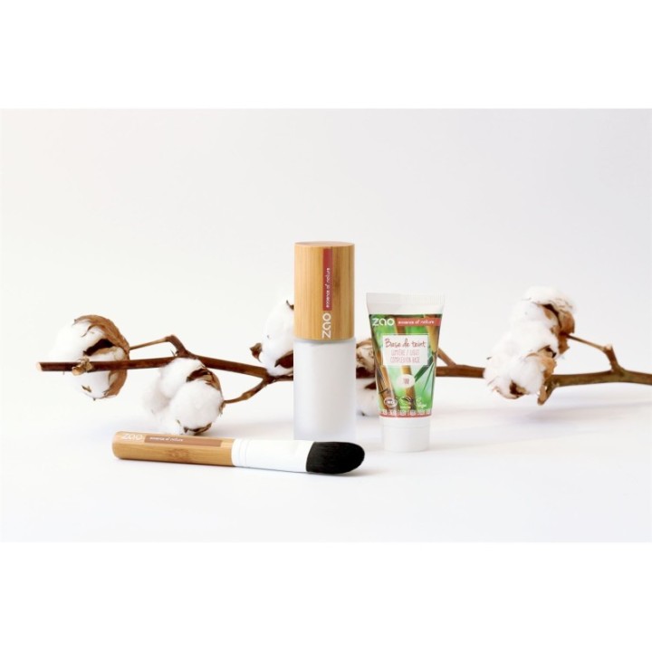 Base de teint lumière, BIO & Vegan - N°700, Blanche - 30ml - Zao