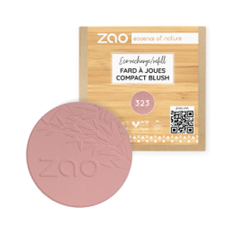 Nachfüller Puderrouge kompakt, Bio & Vegan - N° 323, Violine - Zao