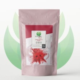 Rotes Hibiskuspulver (rein), Voller Tugenden, ideal für die Haare - 50g - CureFood