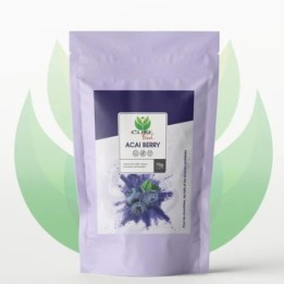 Acai Beeren Pulver (rein), Natürliches Antioxidans - 70g - CureFood