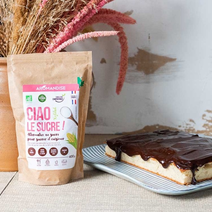 CIAO DER ZUCKER Xylitol ! Der Geschmack von Zucker, 40% weniger Kalorien, 100% natürlich - 400g - Aromandise