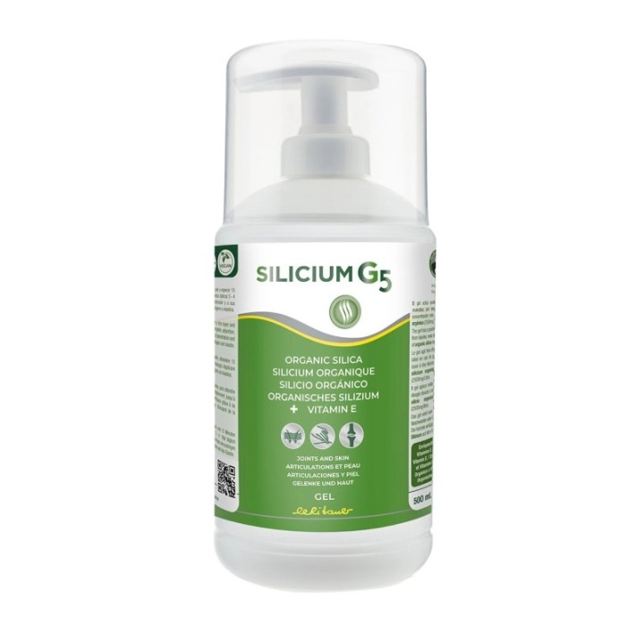 Silicium G5, Gel corporel pour articulations et muscles - 500ml - Silicium Laboratories (Loïc Le Ribault)