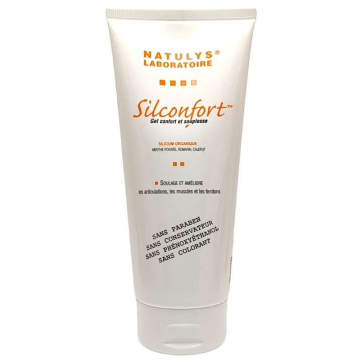 Silconfort, Gel confort et souplesse au silicium organique - 200g - Laboratoire NATULYS