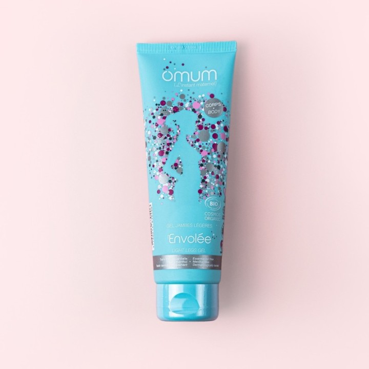 L'envolée, Gel jambes légères, Bio & sans menthol - 125ml - Omum