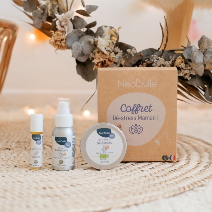 Dé-Stress Maman, Le coffret détente - 3 produits - Néobulle