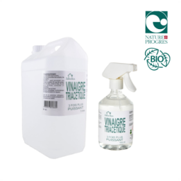 Vinaigre Triacétique Bio: pour un nettoyage écologique puissant et polyvalent - 5 litres - 3abeilles