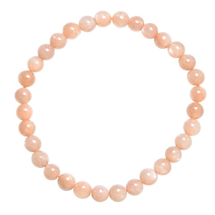 Armband aus Naturstein für Erwachsene - Sonnenstein - 19cm - Irréversible Bijoux