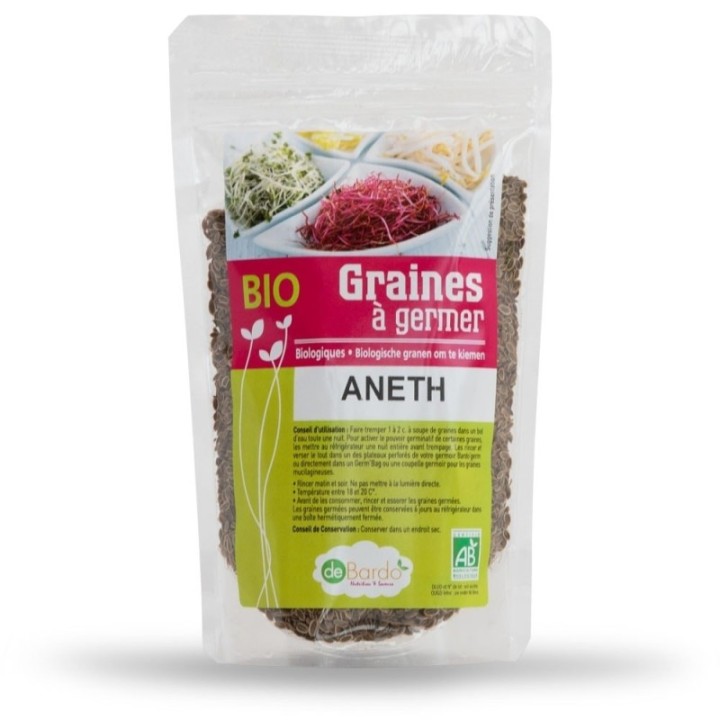 Semi germinabili di aneto biologico - 100 g - De Bardo