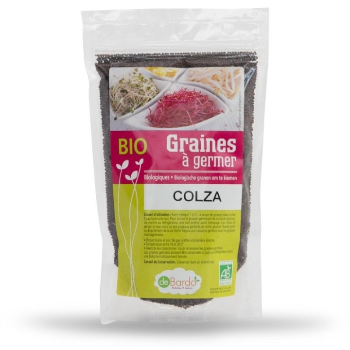 Semi di colza biologici da germogliare - 200g - De Bardo
