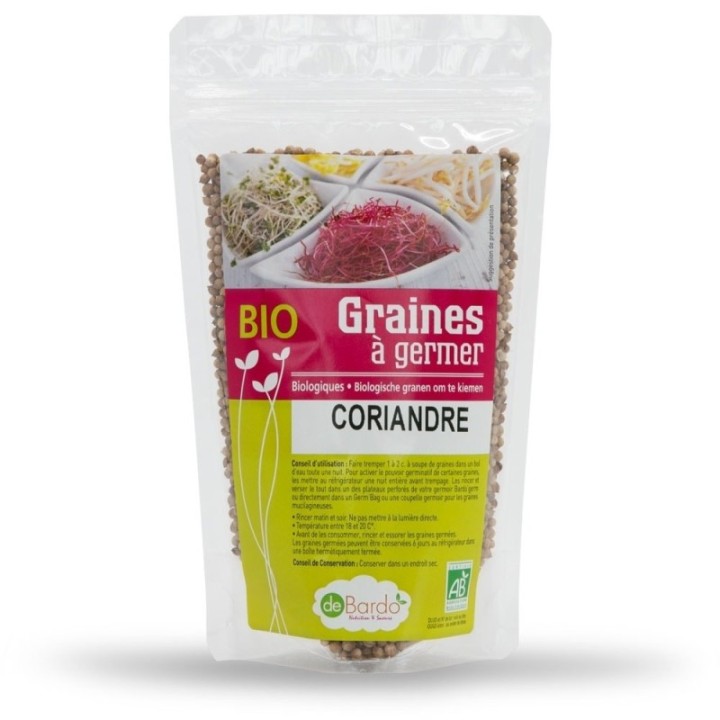 Bio-Koriandersamen zum Keimen - 100g - De Bardo