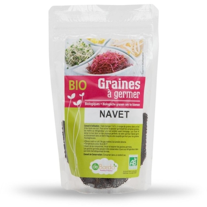 Bio-Rübensamen zum Keimen - 100g - De Bardo