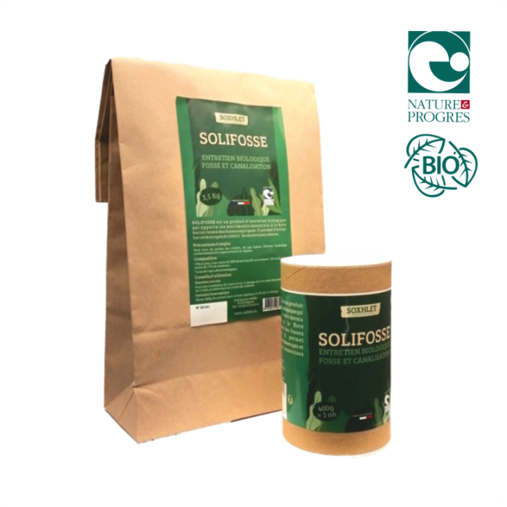 Attivatore di fossa settica, nutriente biologico - 3kg - 3 Abeilles