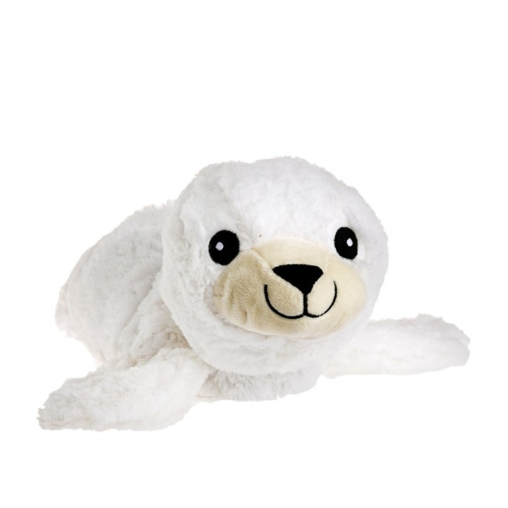 Riscaldamento peluche di grano da riscaldare nel microonde - Leone marino - Pelucho (L'artisan du bien-être)