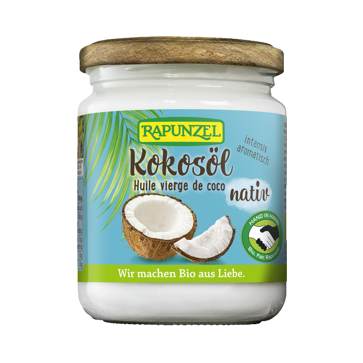Natives Kokosnussöl, rein & fair - 400g - Rapunzel