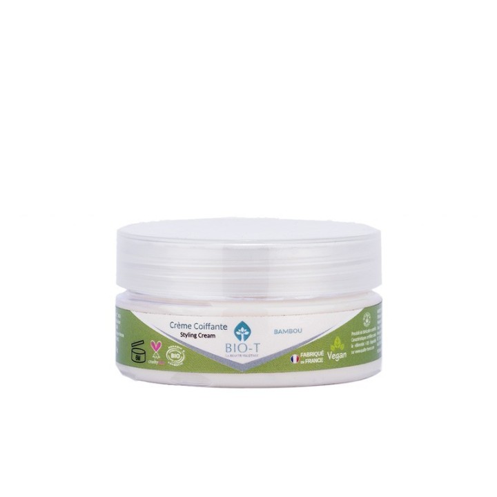 Crème Coiffante BIO (Styling cream), pour une fixation naturelle  - 75ml - BIO-T