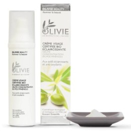 Crème visage anti-ride enrichie en polyphénols - 40ml - Olivie Beauty