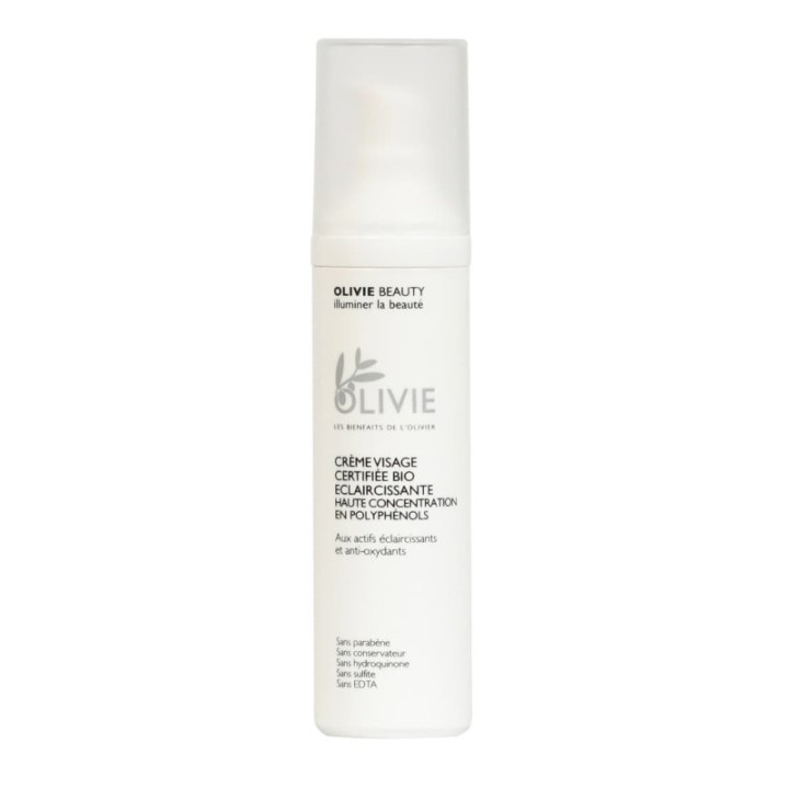 Crema viso anti-rughe arricchita con polifenoli - 40ml - Olivie Beauty
