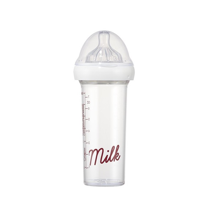 Set de 3 biberons "Enjoy Delicious Milk" - 1x 360ml &  2x 210ml - Le Biberon Français