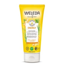 Gel Douche aromatique ENERGY au Gingembre, Citronnelle & bois de cèdre - 200ml - Weleda