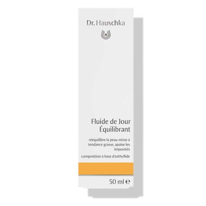 Fluide de Jour Equilibrant Bio à l'Anthyllide pour les peaux mixtes à tendance grasse - 50ml - Dr. Hauschka