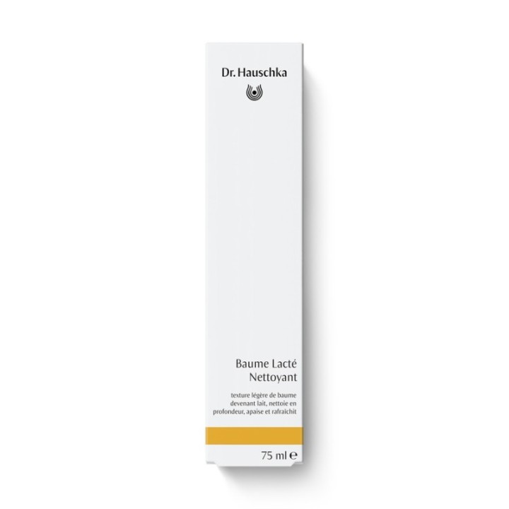 Baume Lacté Nettoyant, nettoie en profondeur, apaise et rafraîchit - 75 ml - Dr. Hauschka