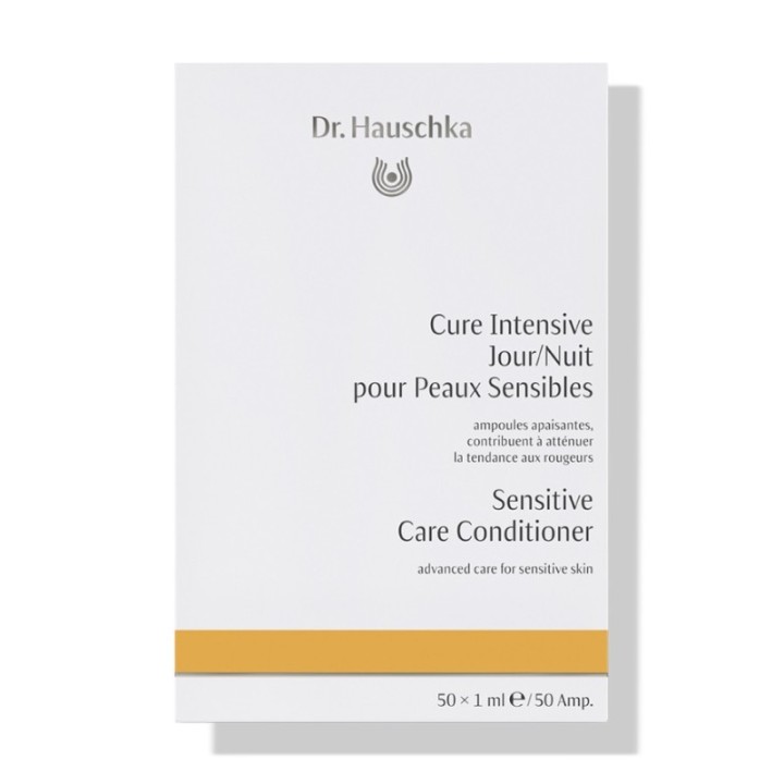 Tag und Nachtkur sensitiv, Beruhigende Ampullenkur - 50 x 1 ml - Dr. Hauschka
