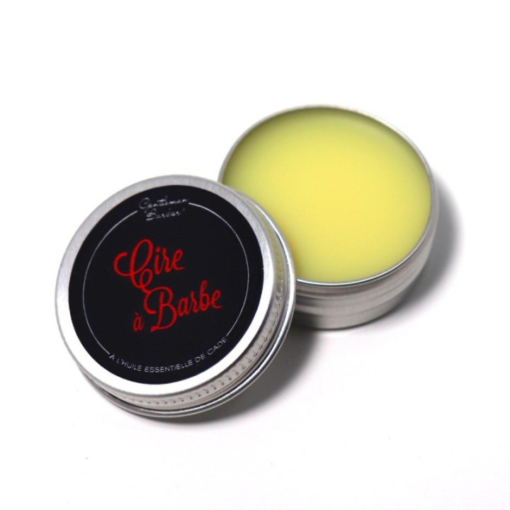 Farblose Bartwachs mit holzigem Duft - 15g - Gentleman Barbier
