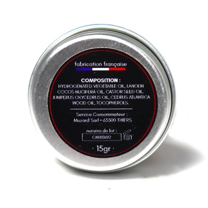 Cera per barba incolore con profumo boscoso - 15g - Gentleman Barbier