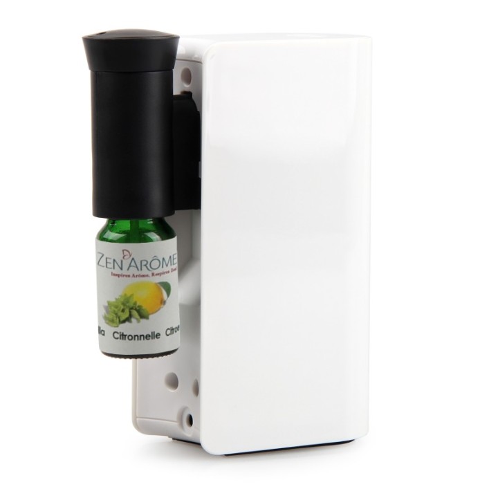 Diffuseur huiles essentielles par nébulisation en direct, MOBYSENS Blanc - ZEN'Arôme