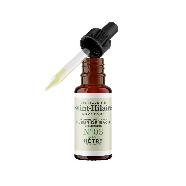 Bachblüten BIO "Original Methode", Nr. 3, Buche, Beech (Fagus sylvatica) - 20ml - Saint-Hilaire