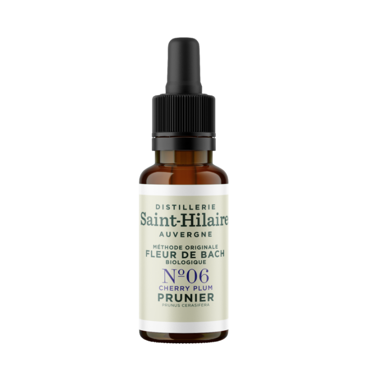 Bachblüten BIO "Original Methode", Nr. 6, Kirschpflaume, Cherry Plum (Prunus cerasifera) - 20ml - Saint-Hilaire