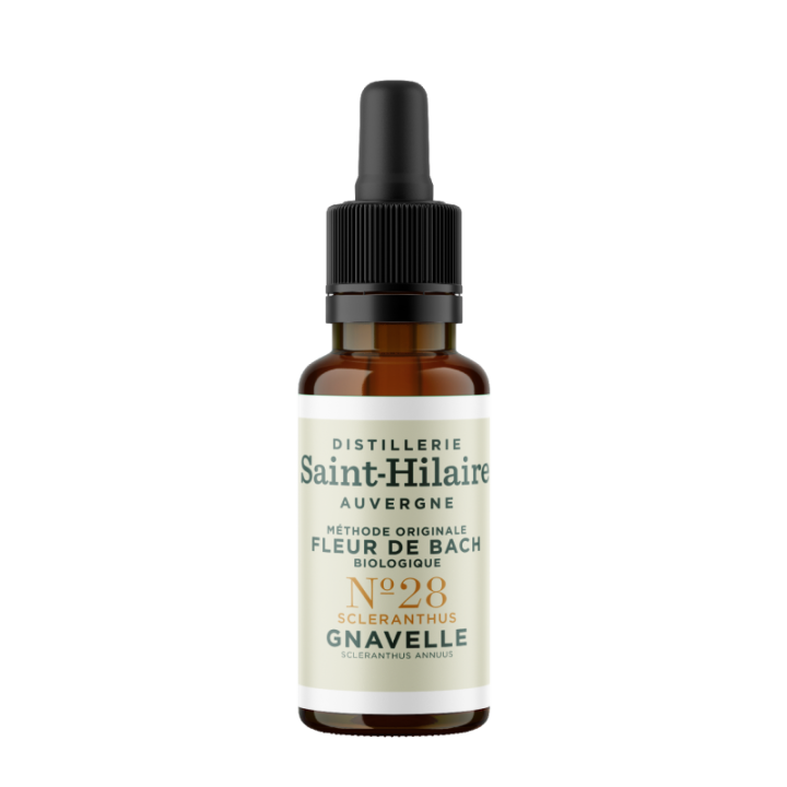 Fiori di Bach BIO "Metodo originale", N° 28, Scleranto, Scleranthus (Scleranthus annuus) - 20ml - Saint-Hilaire