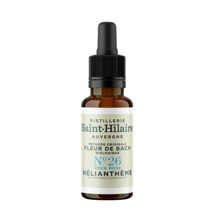Fiori di Bach BIO "Metodo originale", N° 26, Elianto, Rock Rose (Helianthemum nummularium) - 20ml - Saint-Hilaire