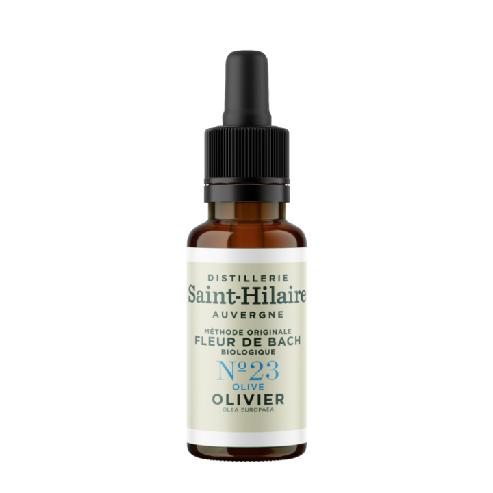 Bachblüten BIO "Original Methode", Nr. 23, Olive, Olive (Olea europaea) - 20ml - Saint-Hilaire