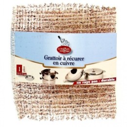 Grattoir à récurer en cuivre - La Droguerie écologique