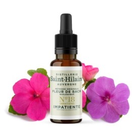 Bachblüten BIO "Original Methode", Nr. 18, Springkraut, Impatiens (Impatiens glandulifera) - 20ml - Saint-Hilaire