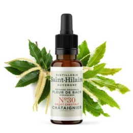 Fleurs de Bach BIO "Méthode original", N° 30, Châtaignier, Sweet Chestnut (Castanea sativa) - 20ml - Saint-Hilaire