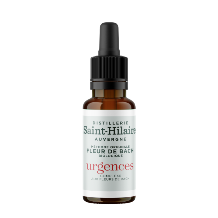 Elixier/Komplex der Bio-Bachblüten, Notfälle - Gebrauchsfertig "Original Methode" - 20ml - Saint-Hilaire