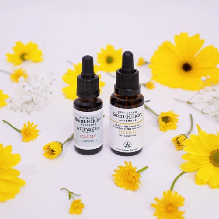 Elixier/Komplex der Bio-Bachblüten, RUHE - Gebrauchsfertig "Original Methode" - 20ml - Saint-Hilaire