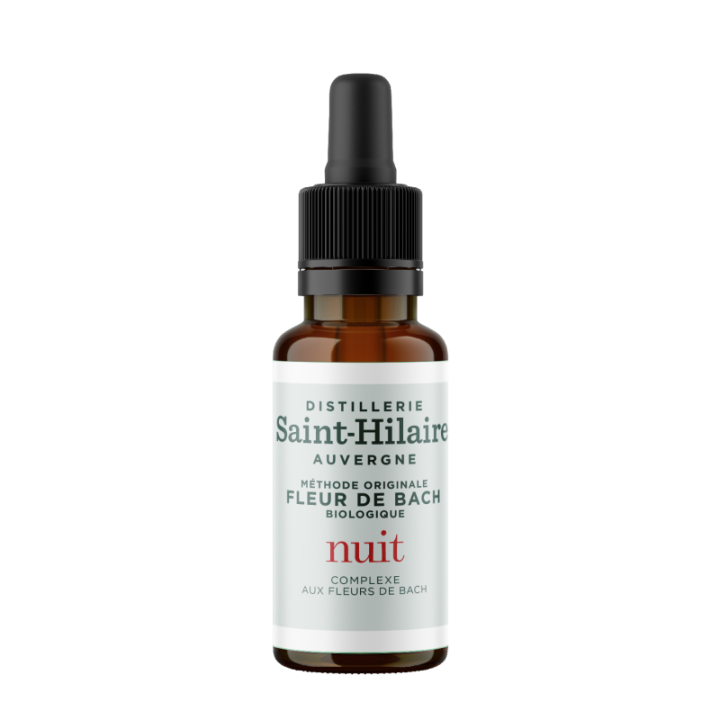 Elisir/Complesso di Fiori di Bach BIO, NOTTE - Pronto all'uso "Metodo originale" - 20ml - Saint-Hilaire