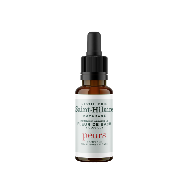 Elisir/Complesso di Fiori di Bach BIO, PAURE - Pronto all'uso "Metodo originale" - 20ml - Saint-Hilaire