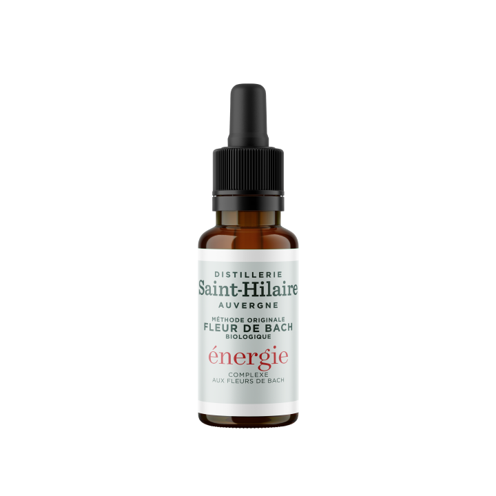 Elixir/Complexe de Fleurs de Bach BIO, ENERGIE - Prêt à l'emploi "Méthode original" - 20ml - Saint-Hilaire