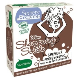Mon shampoing solide BIO, spécialement conçu pour les cheveux frisés & crépus - 85g - Secrets de Provence