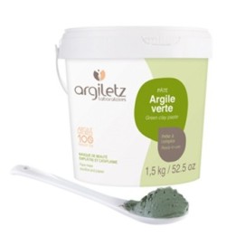 Grüne Tonerde - Gebrauchsfertig - Topf - Argiletz - 1,5 kg